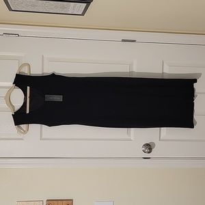 Rachel Zoe brand black midi dress sz S